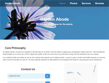 Tablet Screenshot of gardenabodesd.com